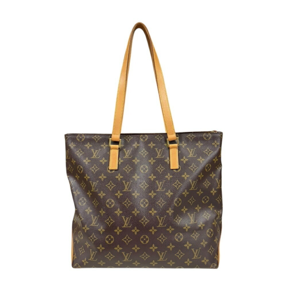 LOUIS VUITTON Brown Monogram Canvas Tote Bag - Picture 3 of 11